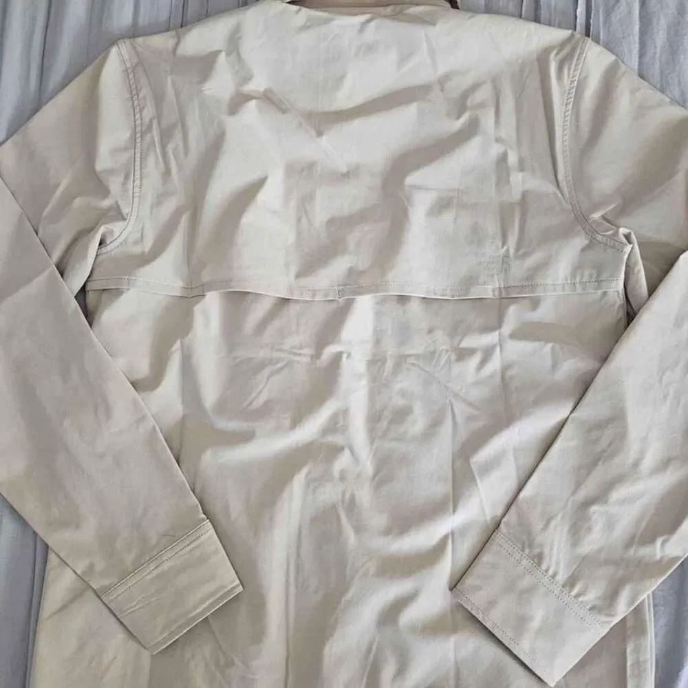 The NorthFace Long-Sleeved FlashDry New Shirt in Men's Small